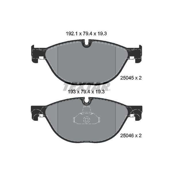Textar Bremsscheiben Ø 348Mm Beläge Wk Für Bmw 5Er F10 F11 530I 535I 535D vorne