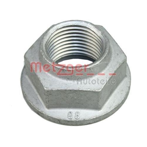 Metzger Autoteile 6111506 Mutter Achszapfen Hinterachse Vorderachse für Renault
