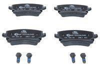Ate 13.0470-2888.2 Bremsbelagsatz Scheibenbremse Hinterachse für Vag