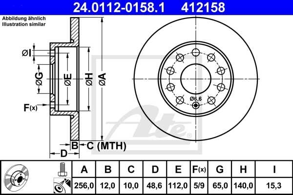 ATE BREMSSCHEIBEN BREMSEN BREMSBELÄGE SATZ VORNE HINTEN VW TOURAN 2.0 TDI