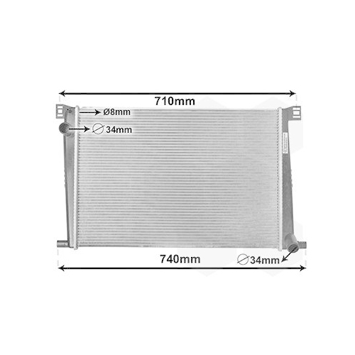 Van Wezel 06002356 Kühler Motorkühlung für Bmw