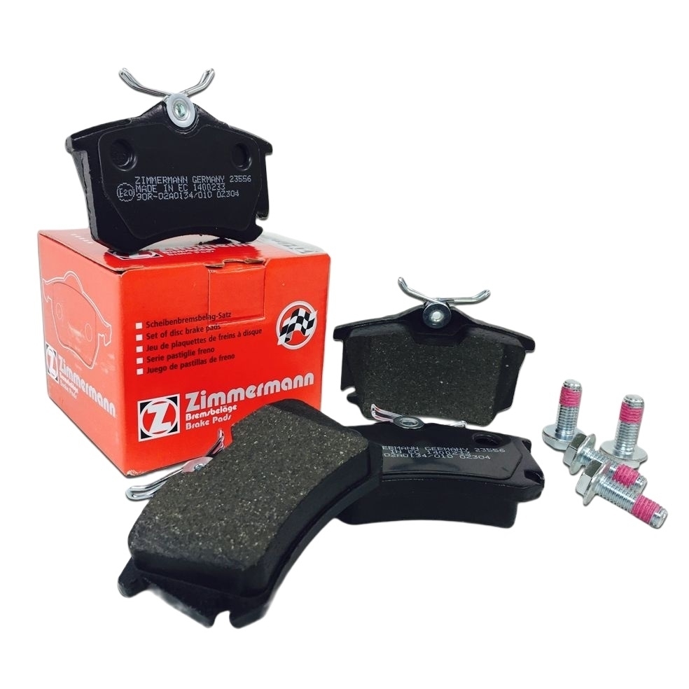 ZIMMERMANN BREMSE BREMSEN BREMSBELÄGE BREMSBELAG KLÖTZE HINTEN VW PASSAT 3B 3BG