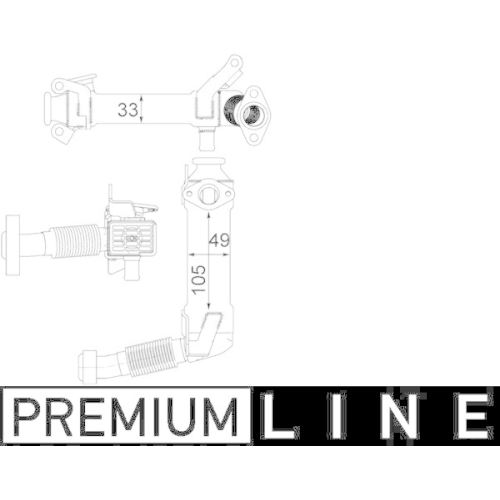 Kühler, Abgasrückführung