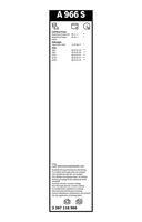 Bosch 3 397 118 966 Wischblatt Vorne für Fiat Rover Volvo VW Land Rover