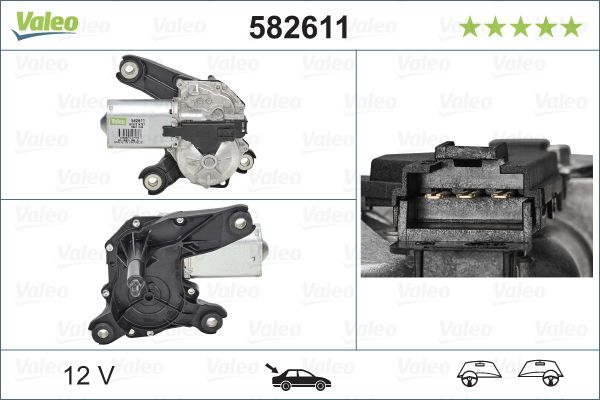 VALEO Wischermotor ORIGINAL TEIL
