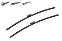 BOSCH AEROFIT SCHEIBENWISCHER VORNE + HINTEN für VW TOURAN 1T1 1T2 2003 - 2010
