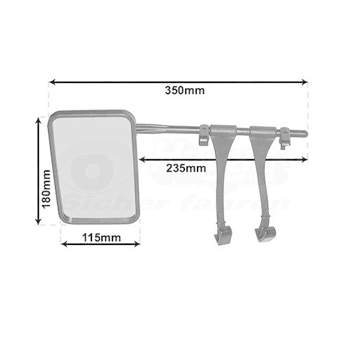 Van Wezel 6430 Außenspiegel Außenspiegel Links Rechts