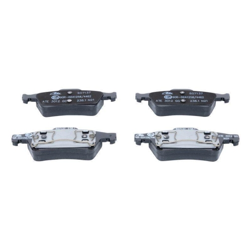Ate 13.0460-7137.2 Bremsbelagsatz Scheibenbremse Hinterachse für Ford Nissan