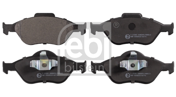 FEBI BREMSSCHEIBEN Ø258mm + BELÄGE VORNE für FORD FIESTA 5 JH,HD FUSION KA PUMA