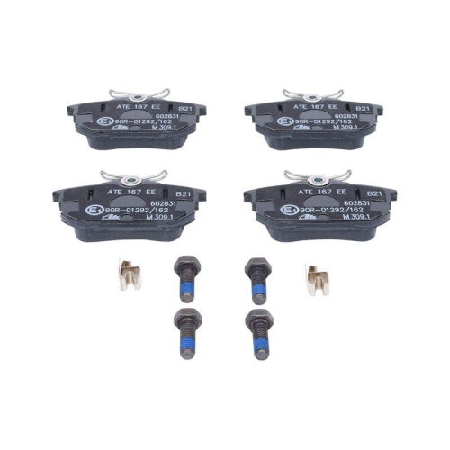 Ate 13.0460-2831.2 Bremsbelagsatz Scheibenbremse Hinterachse für Mitsubishi