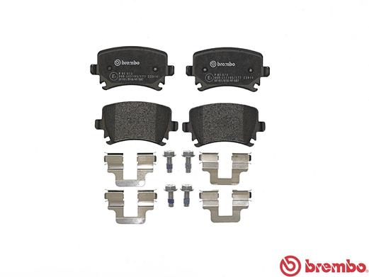 Brembo Gelochte Bremsscheiben + Beläge Hinten Für Vw Golf 5 6 Gti Gtd Octavia Rs