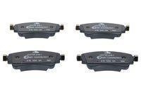 Ate 13.0470-2796.2 Bremsbelagsatz Scheibenbremse Hinterachse für Vag