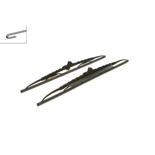 Bosch 3 397 118 406 Wischblatt Vorne für Daihatsu Mazda Nissan Subaru Toyota VW