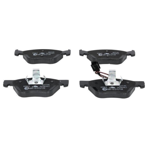 Ate 13.0460-7140.2 Bremsbelagsatz Scheibenbremse Vorderachse für Fiat