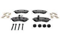 Ate 13.0460-4810.2 Bremsbelagsatz Scheibenbremse Vorderachse für Citroën Fiat