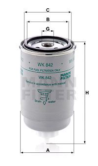 MANN-FILTER Kraftstofffilter