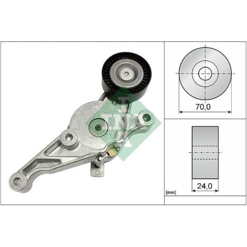 Original INA Spannarm, Keilrippenriemen 534 0151 10
