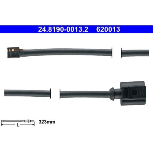 Ate 24.8190-0013.2 Warnkontakt Bremsbelagverschleiß Vorderachse für Porsche Vag