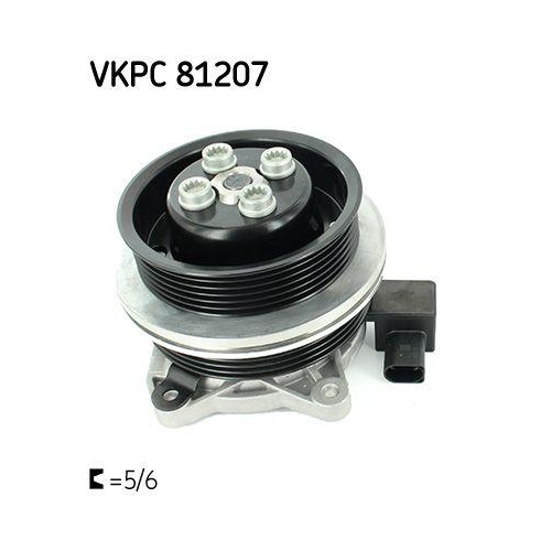 Skf VKPC 81207 Wasserpumpe Motorkühlung für Audi Seat Skoda VW