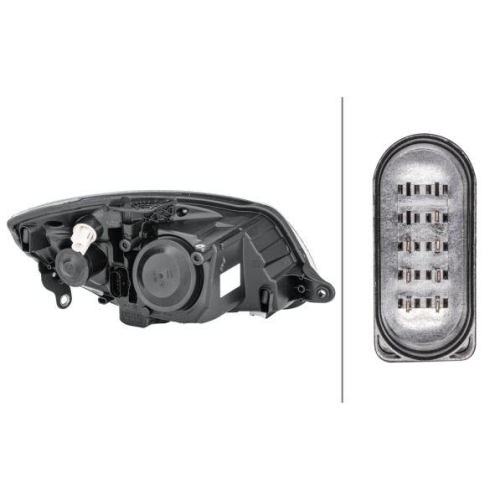 Hella 1ED 247 025-211 Hauptscheinwerfer Links für Skoda