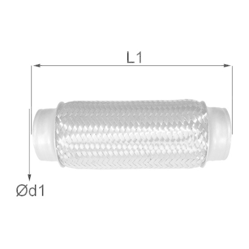 Imasaf 06.57.55 Flexrohr Abgasanlage