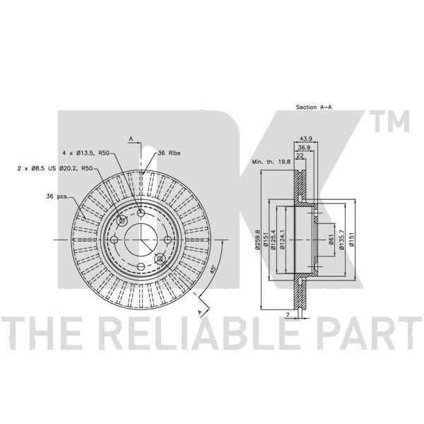 NK Bremsscheiben 260Mm+Beläge vorne Renault Clio 3 Modus Für Nissan Micra 3 Note