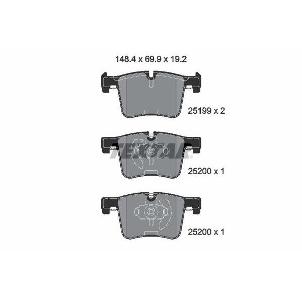 Textar Bremsscheiben + Beläge vorne für BMW X3 F25 + X4 F26
