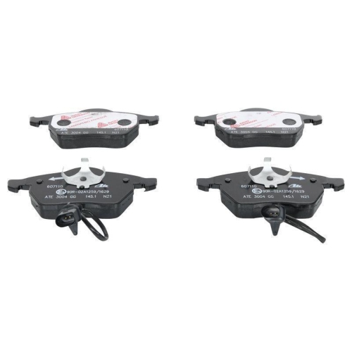 Ate 13.0460-7110.2 Bremsbelagsatz Scheibenbremse Vorderachse für Seat Skoda Vag