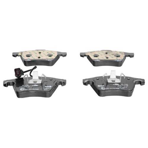 Ate 13.0460-7236.2 Bremsbelagsatz Scheibenbremse Vorderachse für Vag