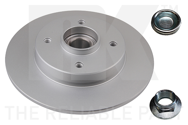 NK BREMSSCHEIBEN BELÄGE HINTEN für CITROEN DS C3 C4 DS3 Cactus Picasso Cabrio