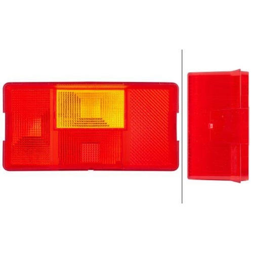 Hella 9EL 137 792-011 Lichtscheibe Heckleuchte Rechts für Daf Scania