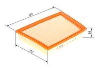 Bosch F 026 400 360 Luftfilter für Bmw Mini