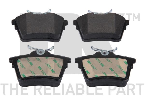 NK BREMSSCHEIBEN 290mm BELÄGE HINTEN passend für PEUGEOT 407 6C nur COUPE