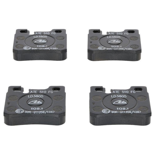 Ate 13.0470-3805.2 Bremsbelagsatz Scheibenbremse Hinterachse für Mercedes Benz