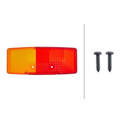 Hella 9EL 118 701-001 Lichtscheibe Heckleuchte Rechts für Auwärter Daf Ford O&k
