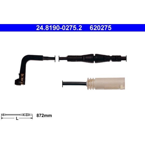 Ate 24.8190-0275.2 Warnkontakt Bremsbelagverschleiß Hinterachse für Bmw