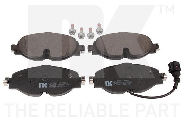 NK Bremsscheiben + Beläge Bremsenset für Audi A3 8V1 8VK vorne