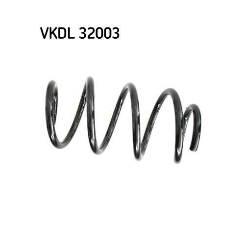 Skf VKDL 32003 Fahrwerksfeder Vorderachse für Fiat Citroën/peugeot