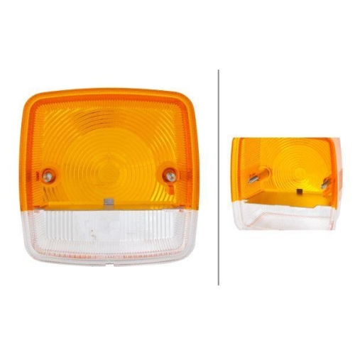 Hella 9EL 115 003-055 Lichtscheibe Blinkleuchte Links Rechts für Daf Iveco Faun