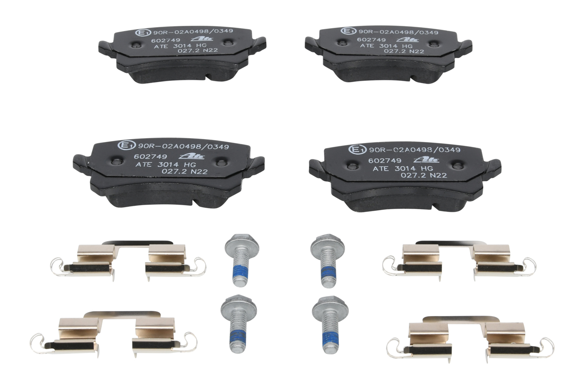 ATE Bremsenset vorne + hinten Bremsscheiben + Bremsbeläge für VW Passat Variant 