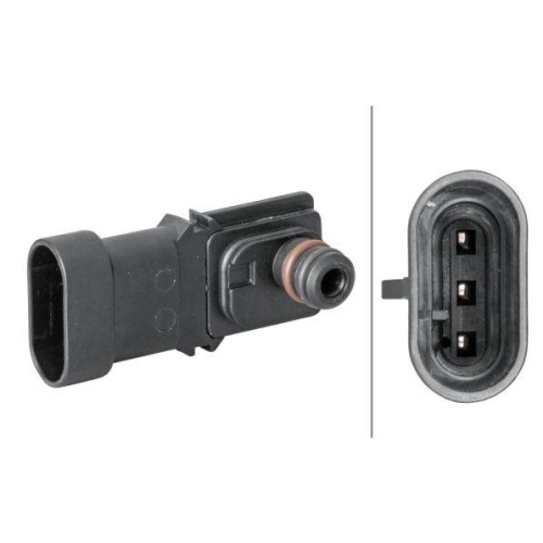 Hella 6PP 009 400-281 Sensor Saugrohrdruck für Lada Nissan Renault Vauxhall Mwm