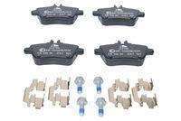 Ate 13.0470-2786.2 Bremsbelagsatz Scheibenbremse Hinterachse für Mercedes Benz