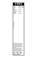 Bosch 3 397 118 936 Wischblatt Seitlicher Einbau Vorne für Audi Skoda VW