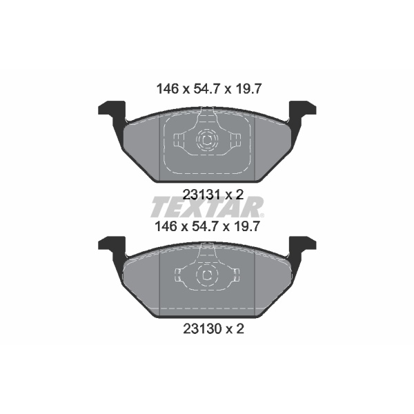 Textar Bremsscheiben 302mm Beläge vorne für CITROEN C4 PEUGEOT 207 307 Cc Sw