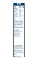 Bosch 3 397 018 300 Wischblatt Beifahrerseitig Fahrerseitig Vorne für Daewoo