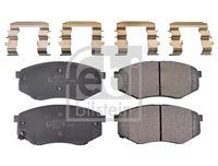 Febi Bilstein 116295 Bremsbelagsatz Scheibenbremse Vorderachse für Hyundai Kia