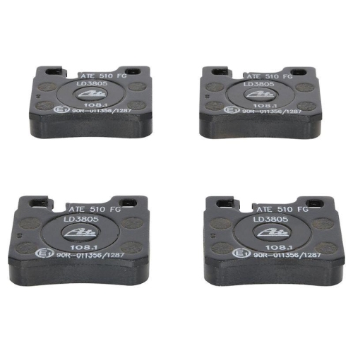 Ate 13.0470-3805.2 Bremsbelagsatz Scheibenbremse Hinterachse für Mercedes Benz