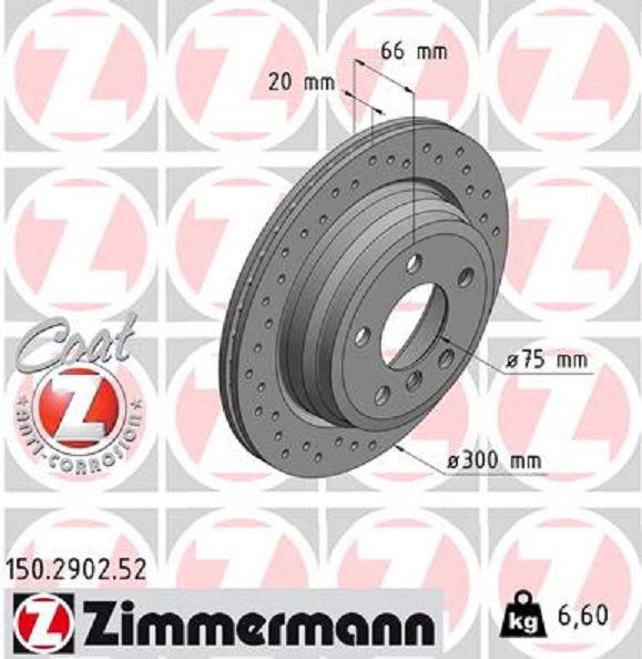 Zimmermann Sport Bremsscheiben + Beläge V+H für BMW 3Er F30 F31 4Er F32 F33 F36