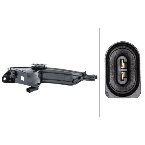 Hella 2NE 010 344-071 Nebelschlussleuchte Links Unten für VW