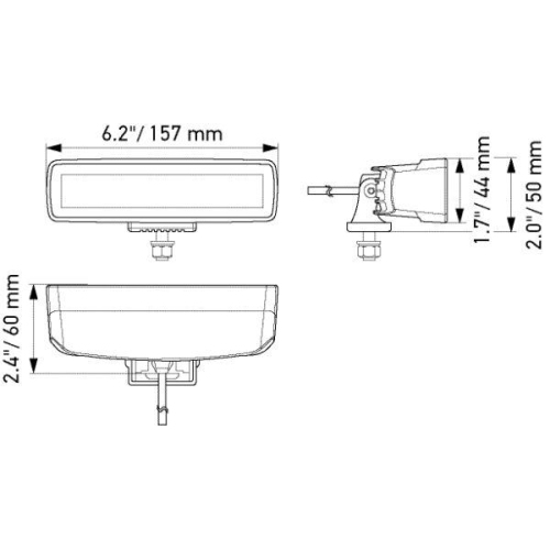 Hella 1FB 358 176-211 Fernscheinwerfer für Scania